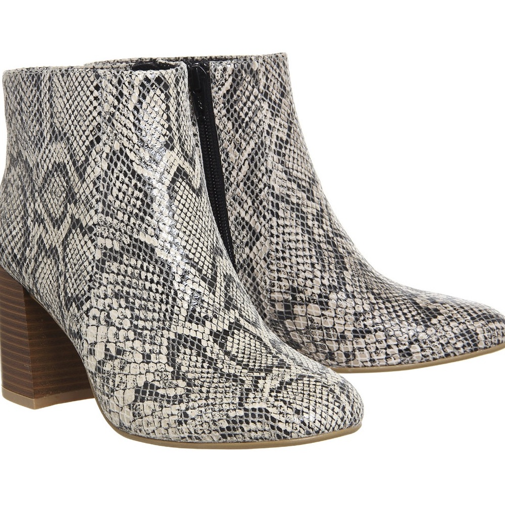 Snakeskin Ankle Boots - Swedish brand: Vagabond